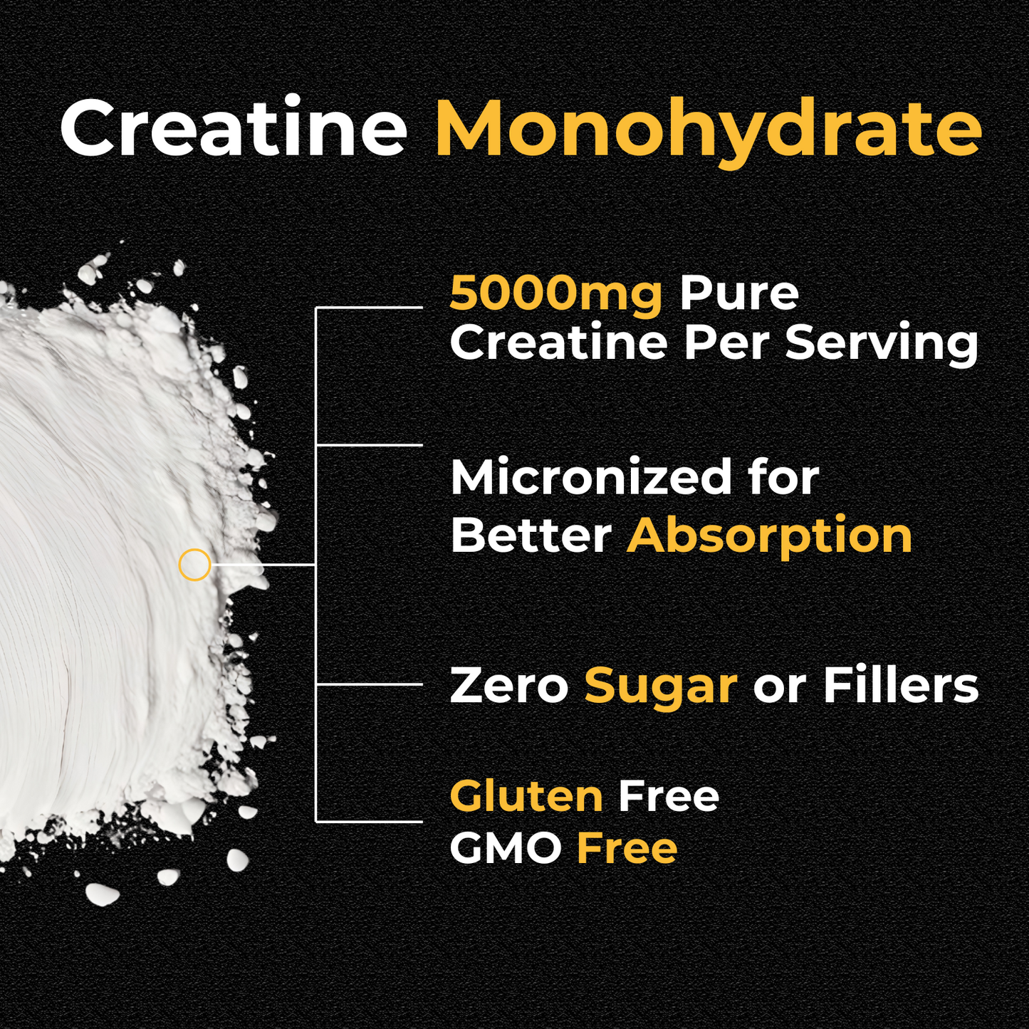 MetaLife 100% Pure Creatine Monohydrate