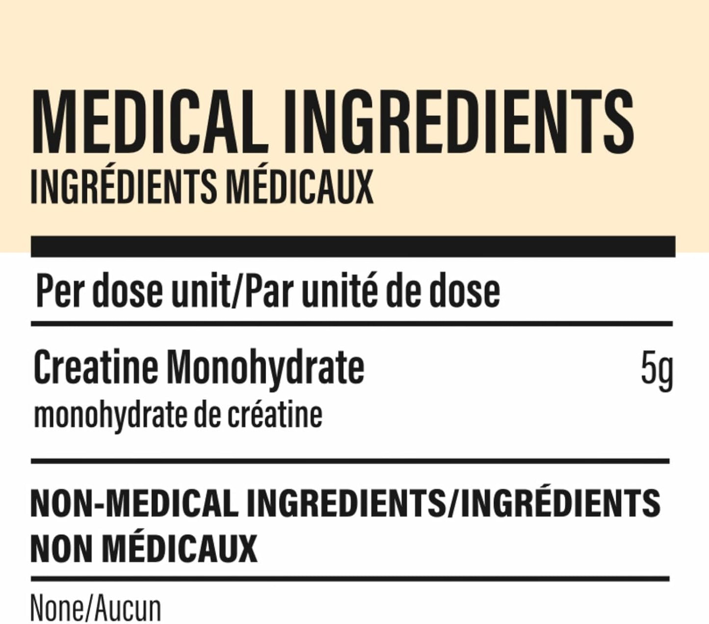 MetaLife 100% Pure Creatine Monohydrate