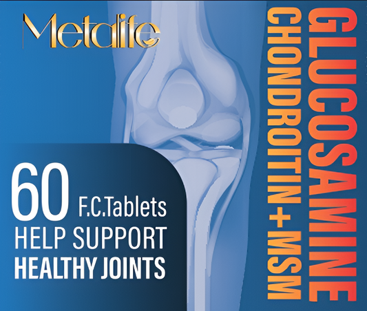 Glucosamine + Chondroitin + MSM (60 Tablets)
