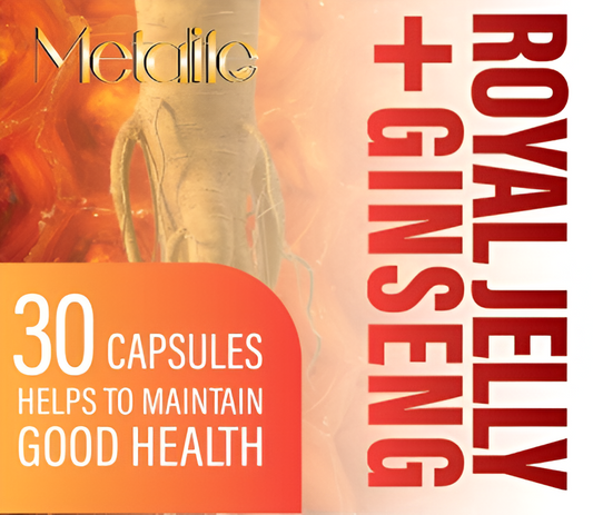 Ginseng + Royal Jelly (30 Capsules)
